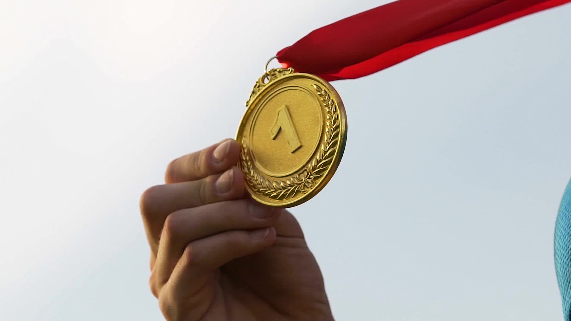 Employee receiving award